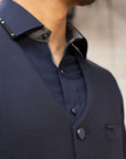 W/C Solid Navy Lacuna S-M-S-IST-5020