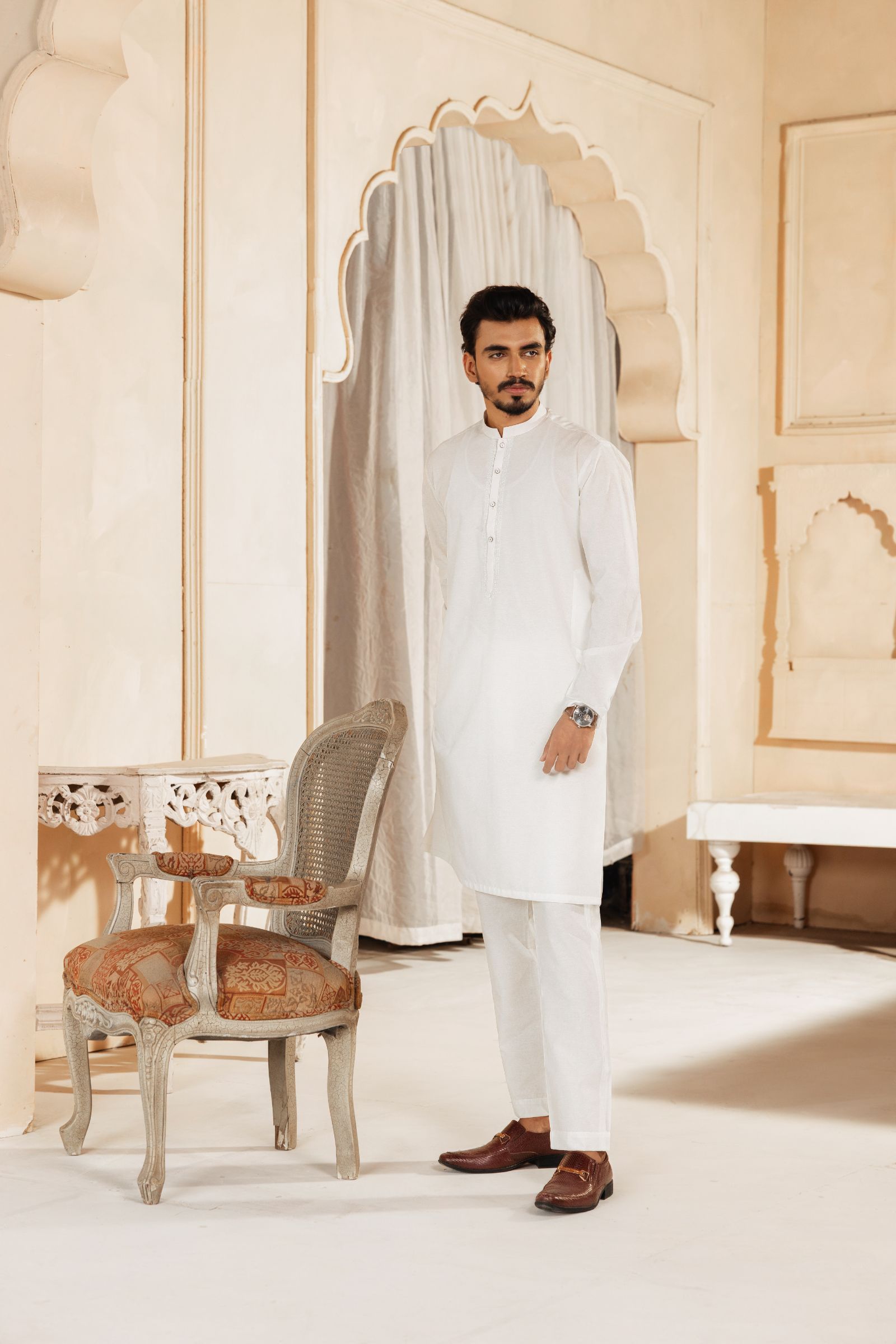 2 Pc Shadow White KRD-S-M-S -IST-3018