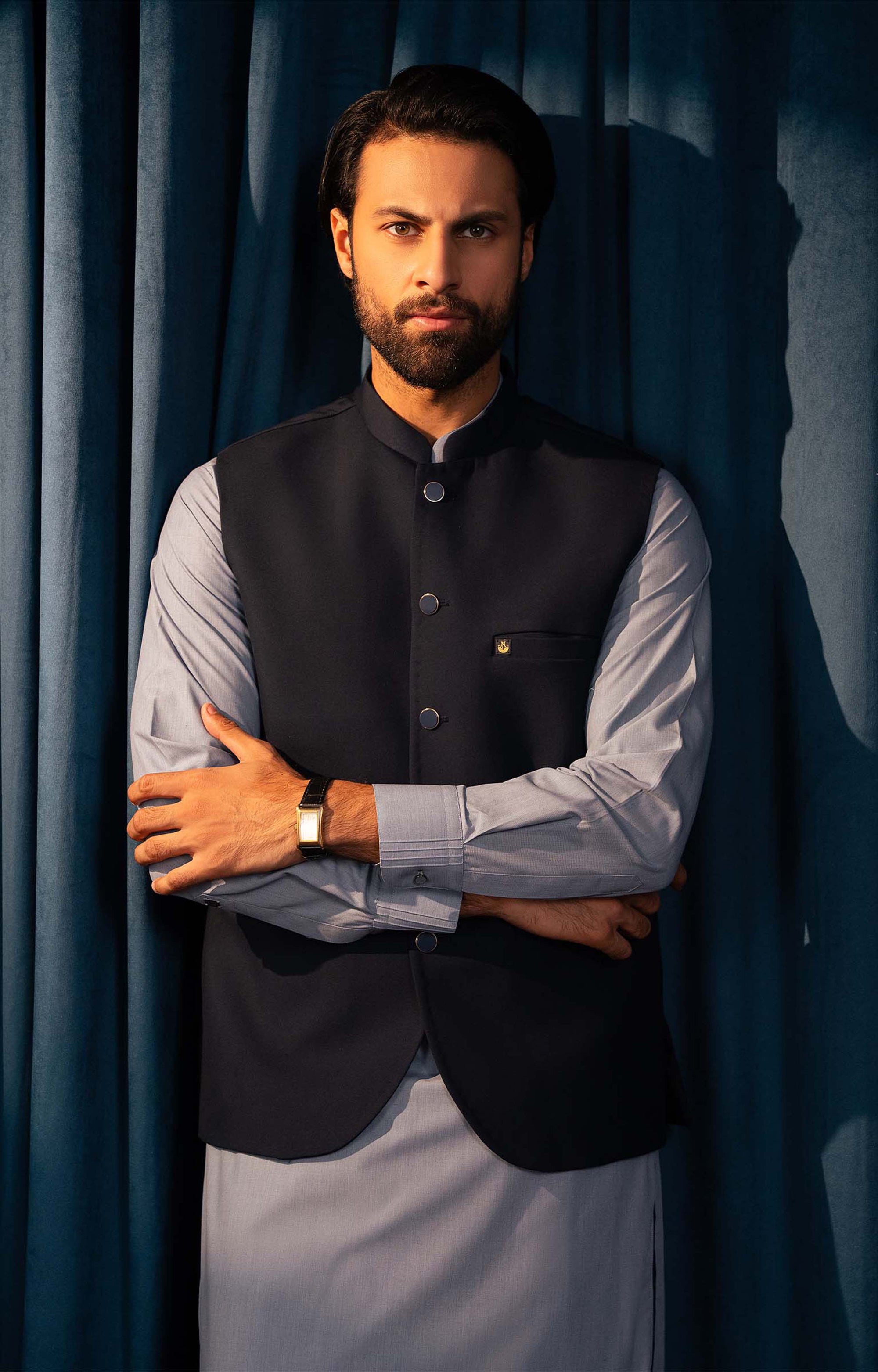 Waistcoat - SRM -NVY -02