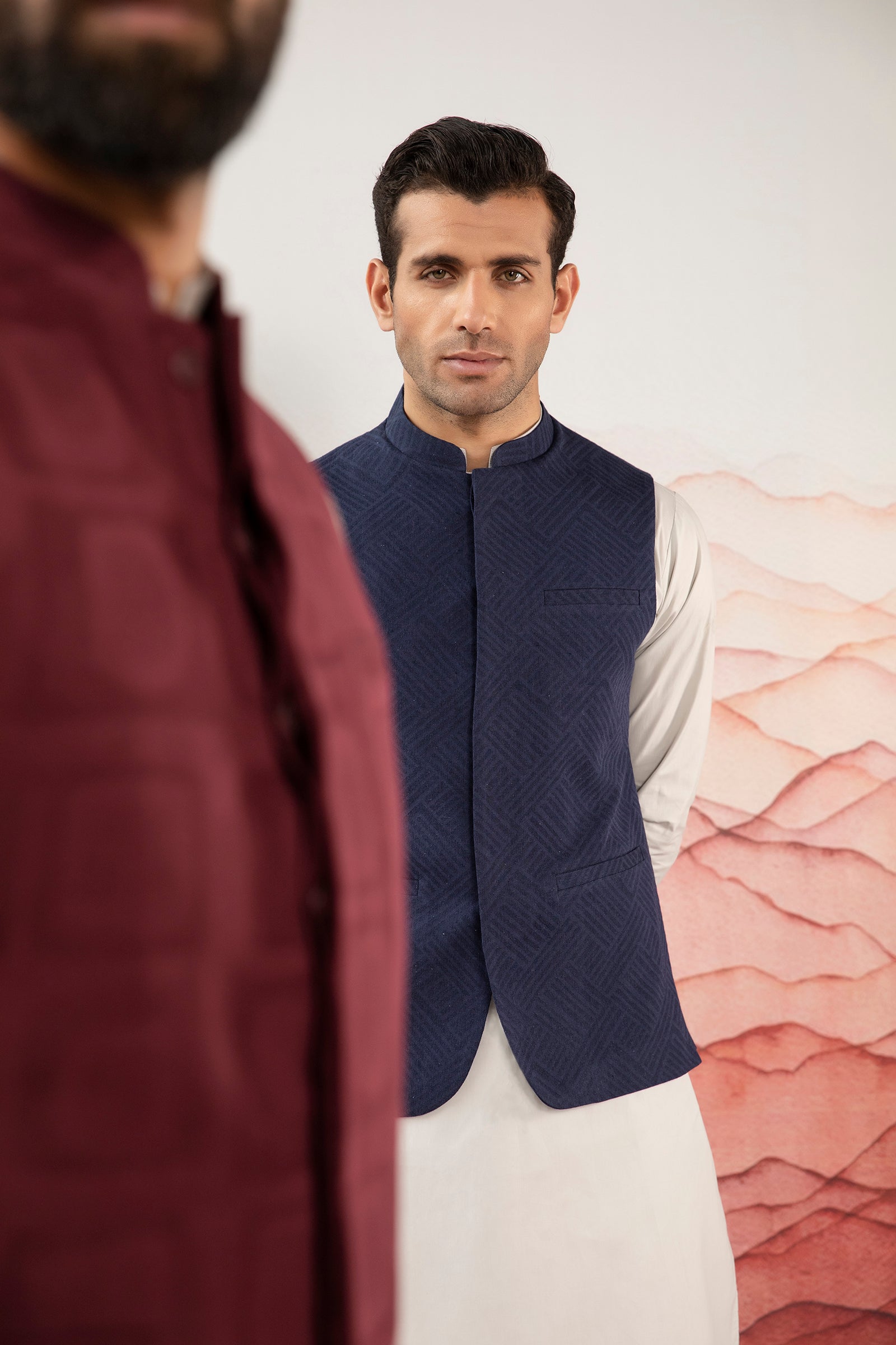 WAISTCOAT-JACQUARD-RED-IST-110