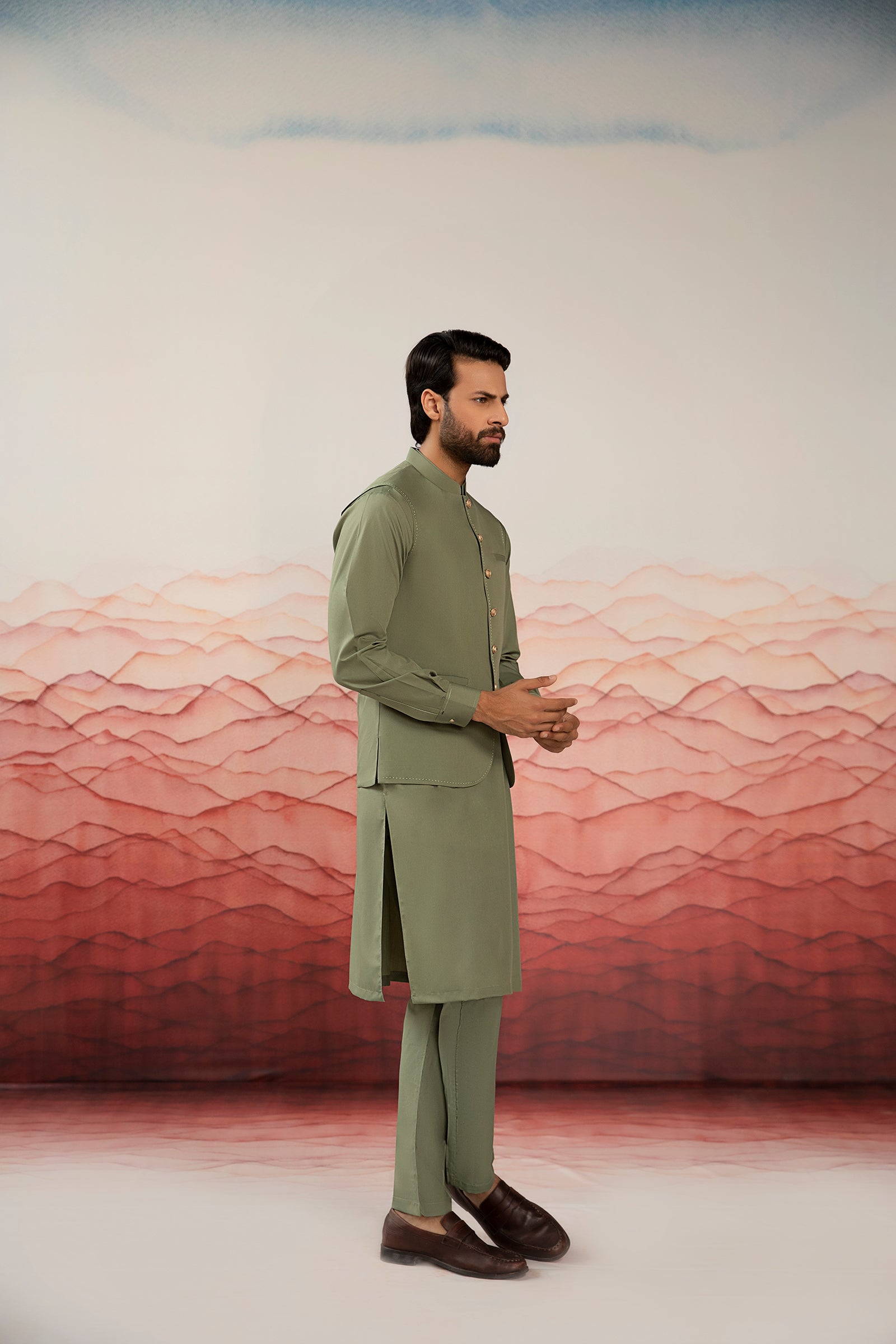 WAISTCOAT-GLORY-MINT GREEN-IST-120