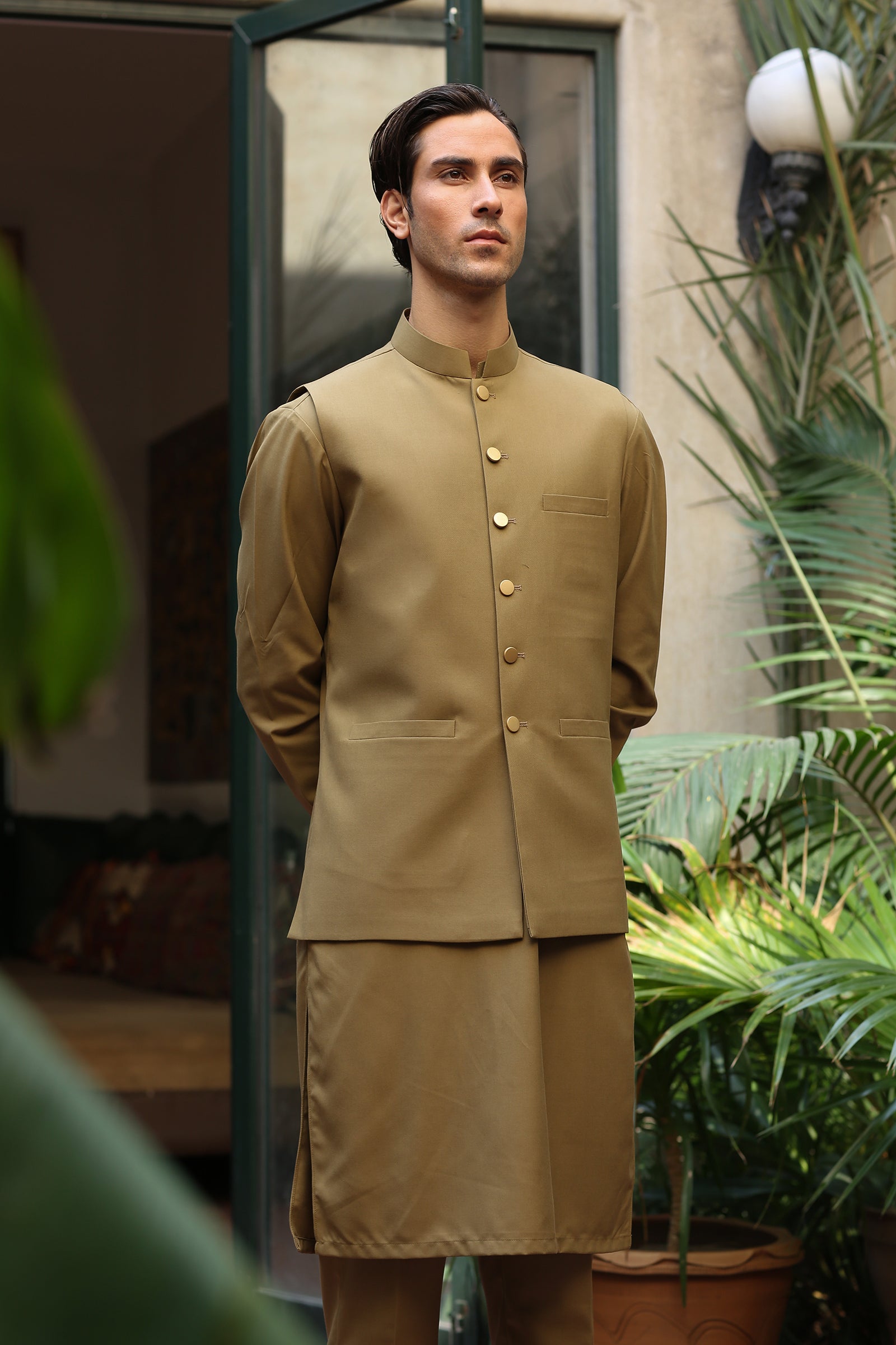 WAISTCOAT-SUPREME CAMEL IST-146