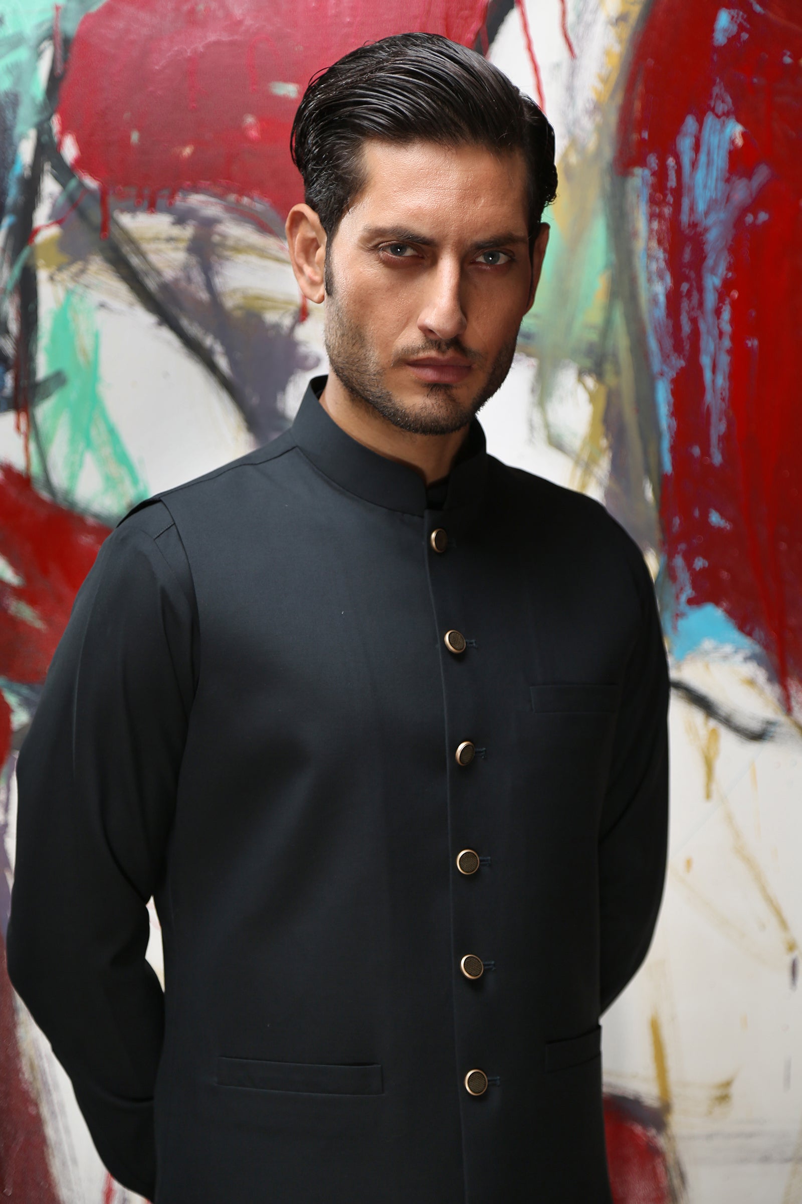 WAISTCOAT-SUPREME DARK GREY IST-147