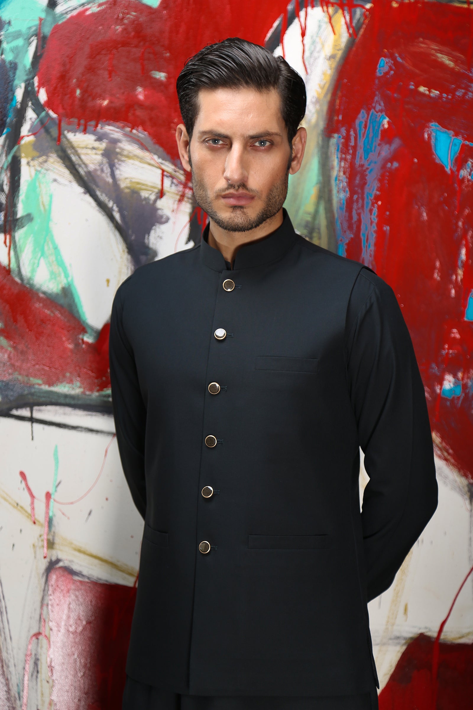 2PC STITCHED-SUPREME DARK GREY IST-141