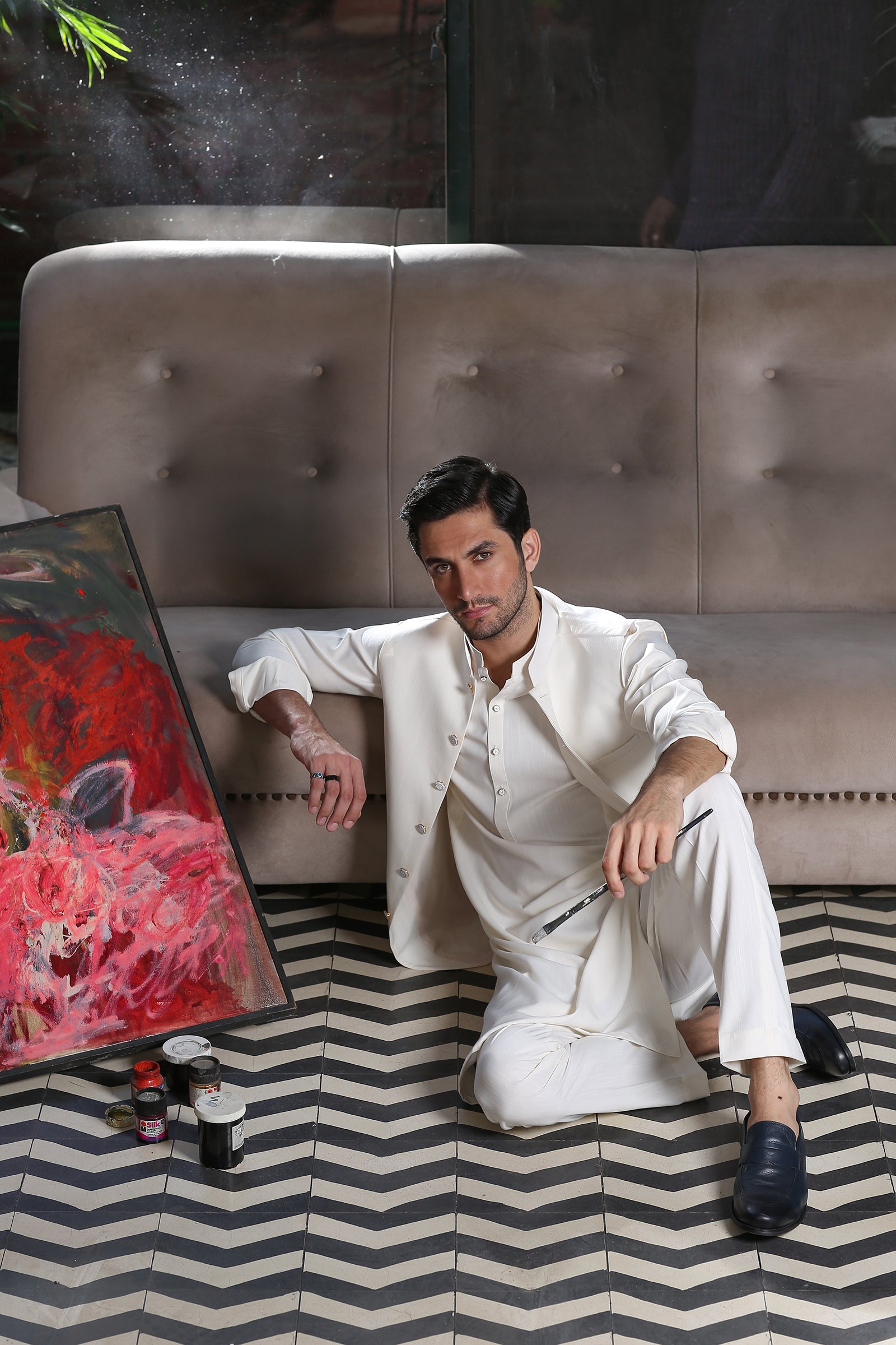 WAISTCOAT-MARVELOUS BUTTER CREAM IST-148