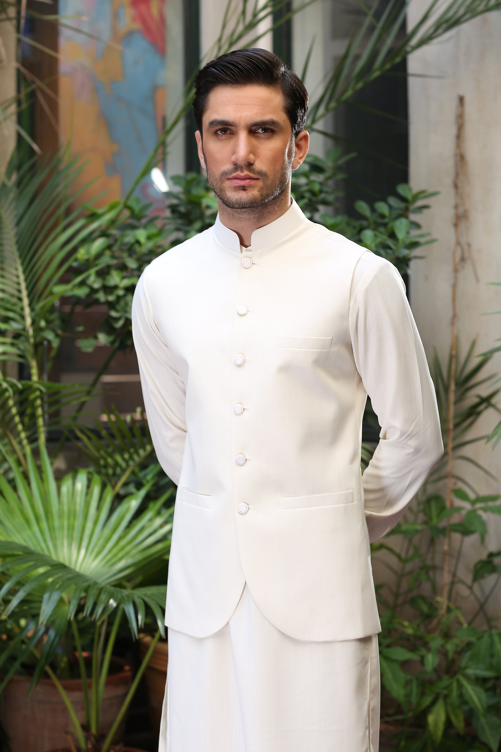 WAISTCOAT-MARVELOUS BUTTER CREAM IST-148