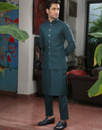 WAISTCOAT-PARAMOUNT BOTTLE GREEN IST-150