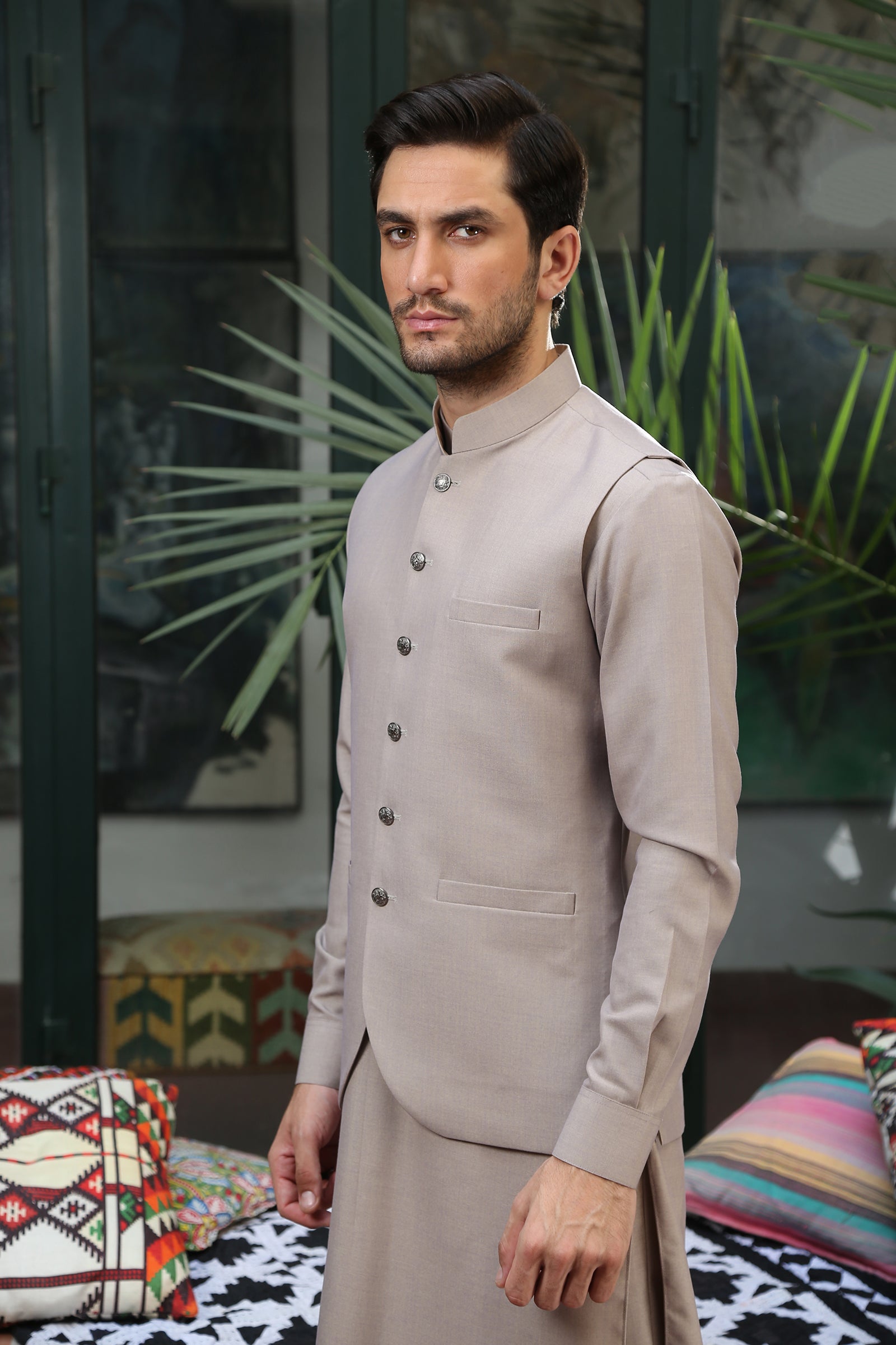 2PC STITCHED-PARAMOUNT SAND IST-143