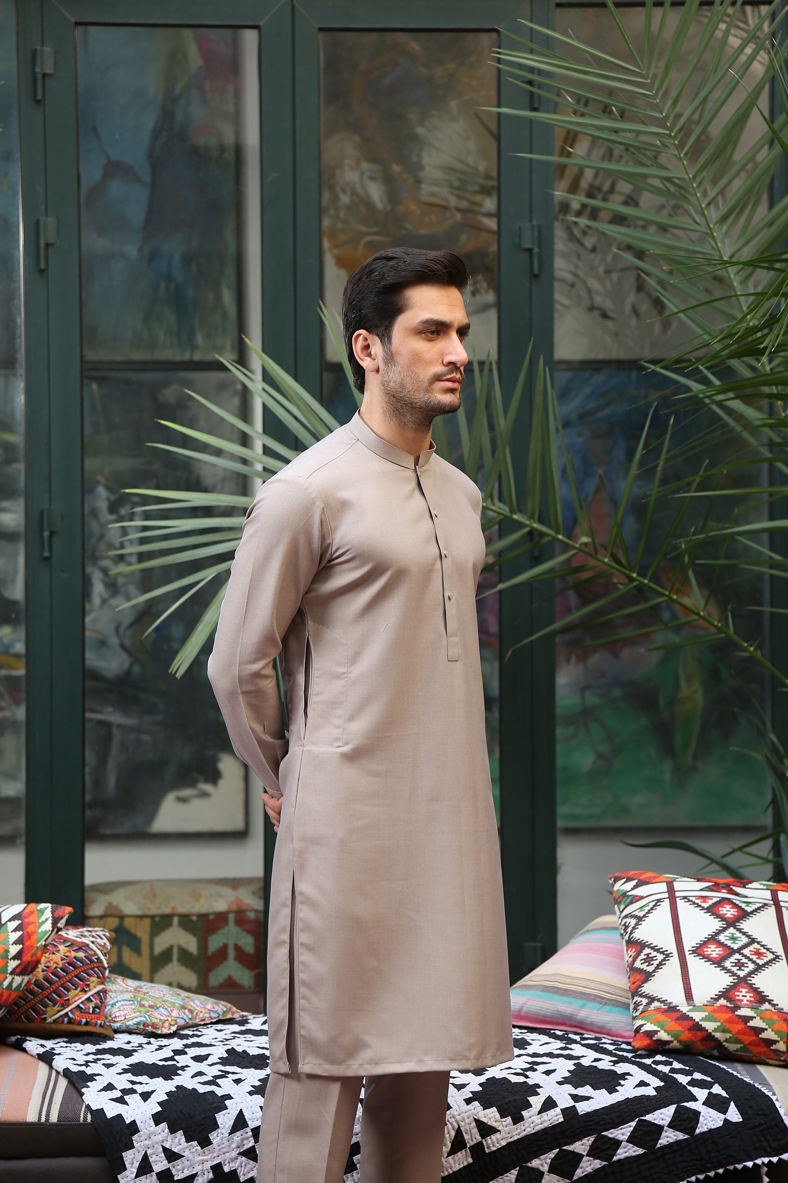 2PC STITCHED-PARAMOUNT SAND IST-143