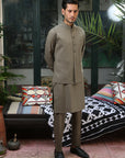 2PC STITCHED-MARKHOR DUSTY OLIVE IST-48