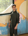 2PC STITCHED-MARKHOR FOREST GREEN IST-48