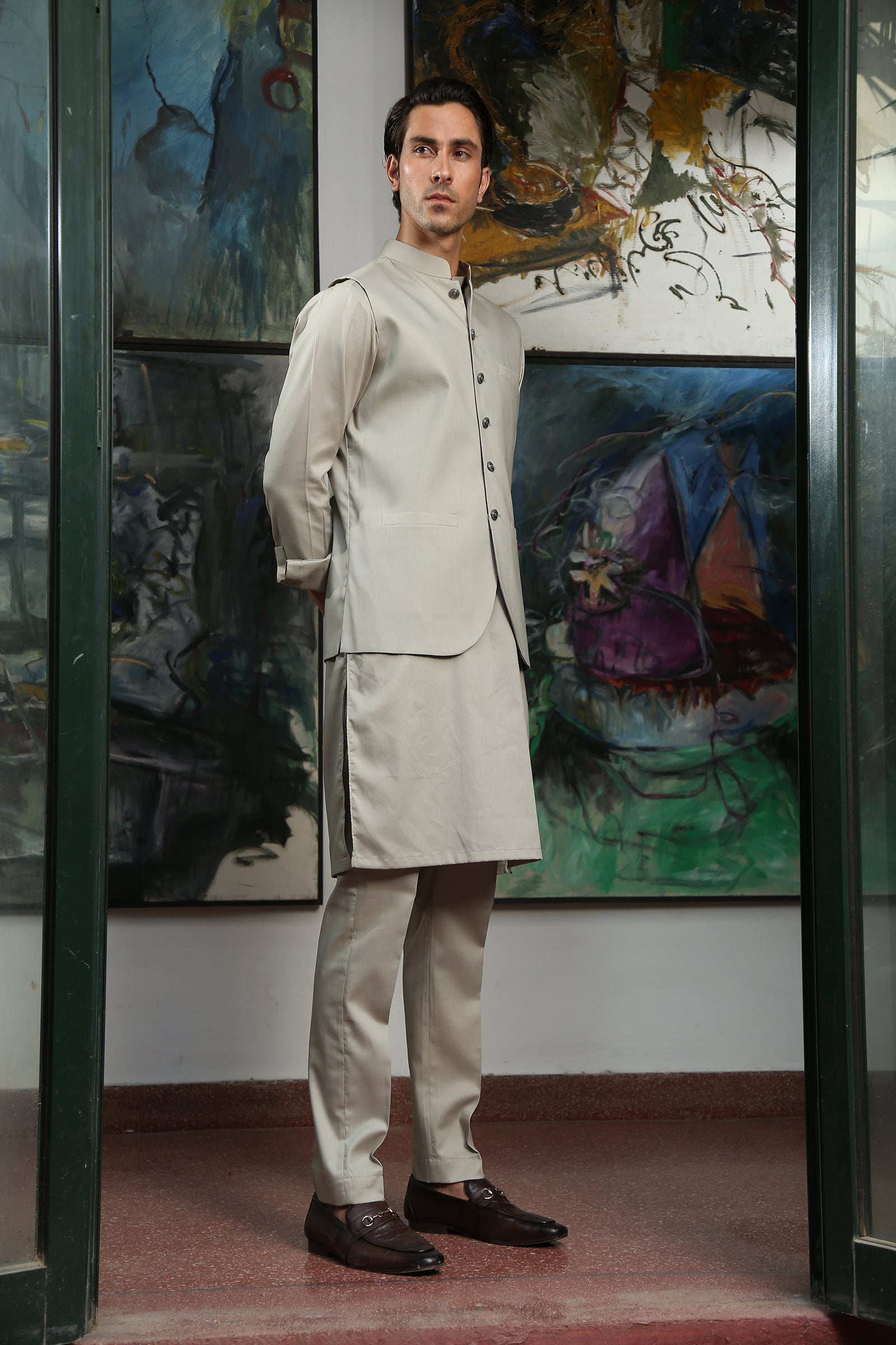 2PC STITCHED-CARDOBA CEMENT IST-49