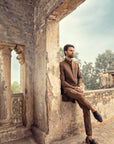 WAISTCOAT-MARKHOR CAMEL IST-73