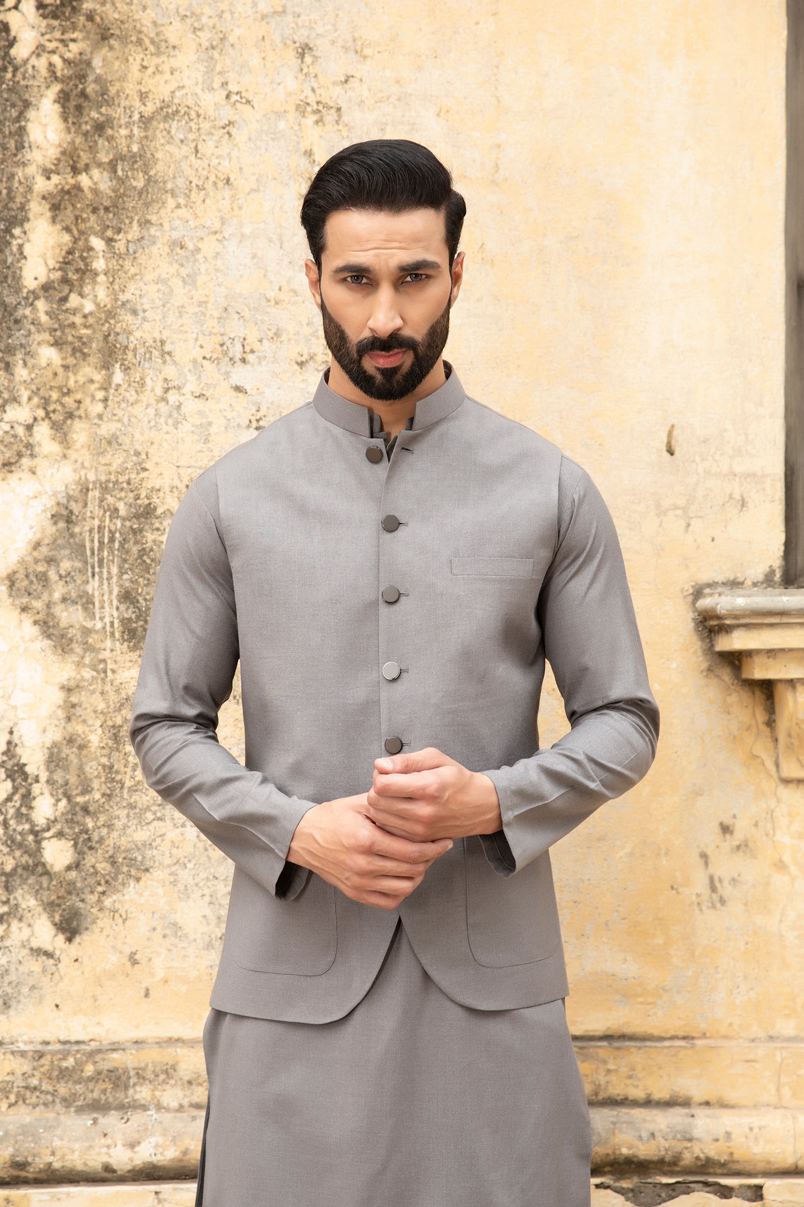 WAISTCOAT-MARKHOR LILAC ASH IST-74