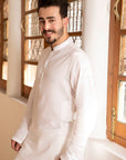 1PC STITCHED-WHITE KURTA IST-17