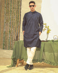 1PC STITCHED NAVY KURTA IST-77