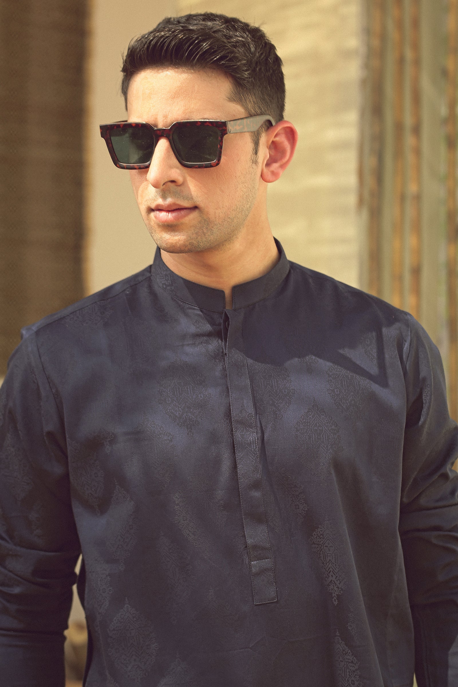 1PC STITCHED NAVY KURTA IST-77