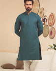 1PC STITCHED GREEN KURTA IST-79