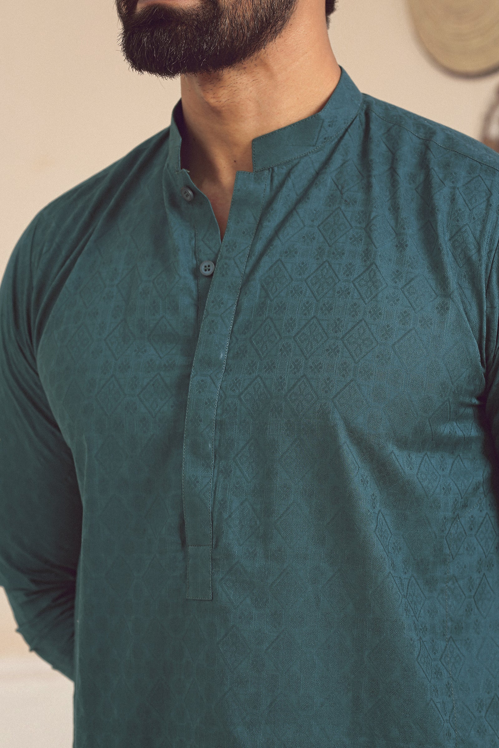 1PC STITCHED GREEN KURTA IST-79