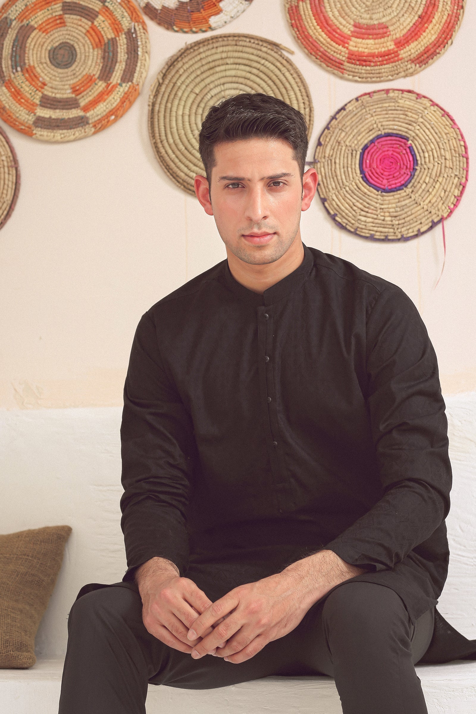 1PC STITCHED BLACK KURTA IST-80