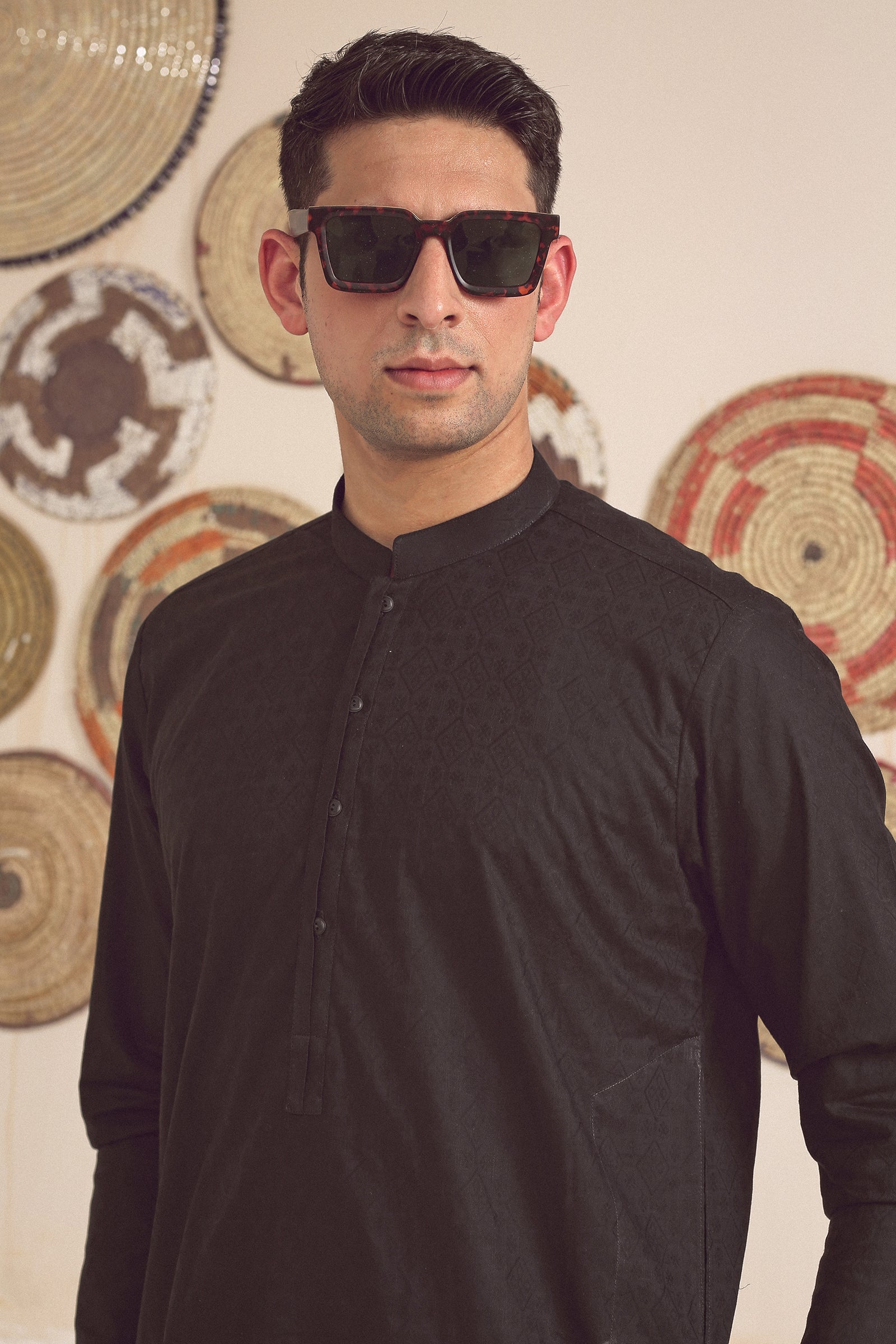 1PC STITCHED BLACK KURTA IST-80