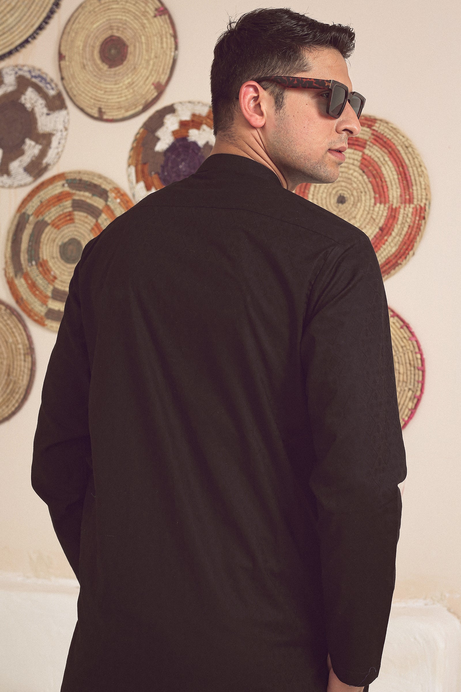 1PC STITCHED BLACK KURTA IST-80