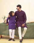 1PC STITCHED PLUM KURTA IST-88