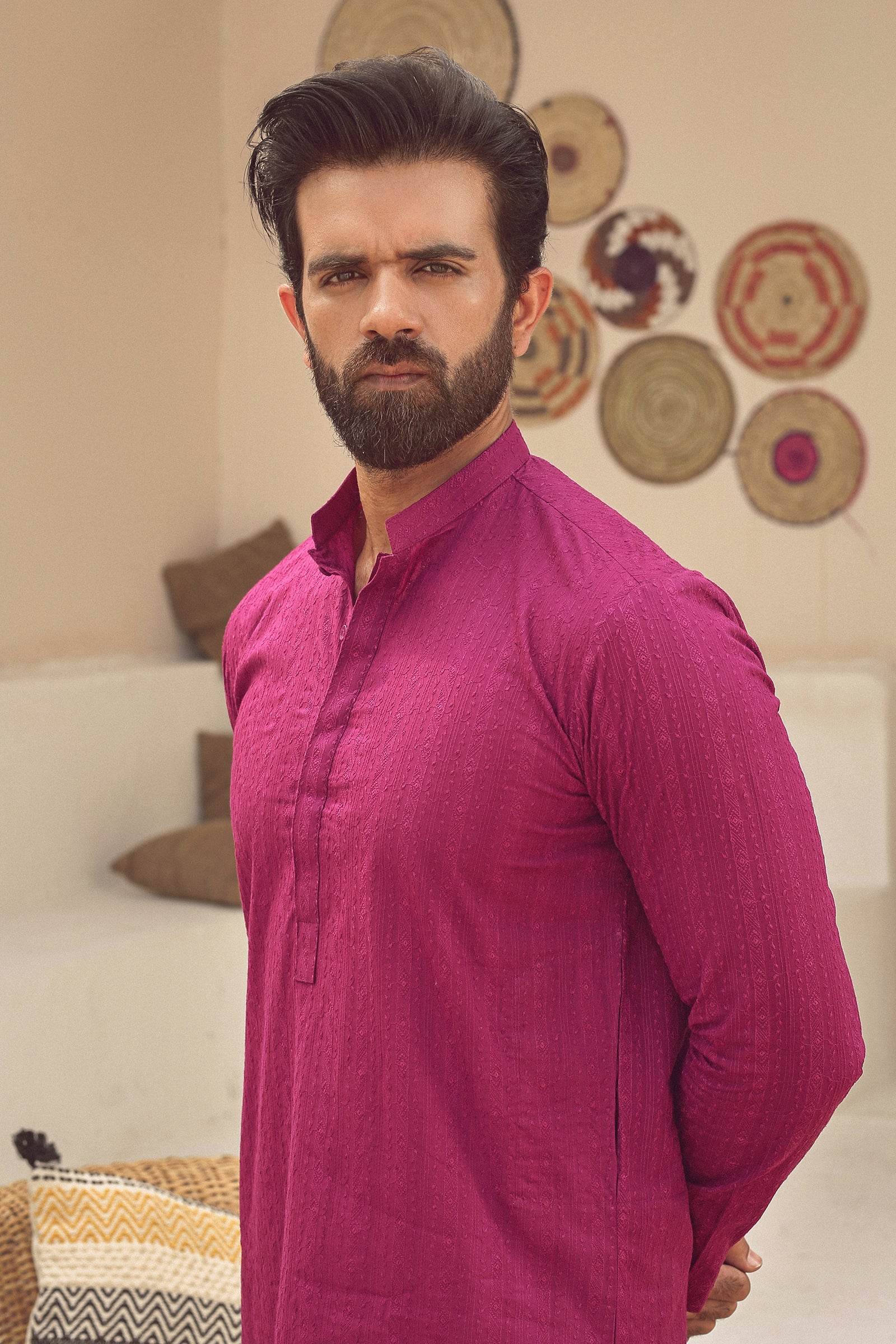 1PC STITCHED MARJANDA KURTA IST-89