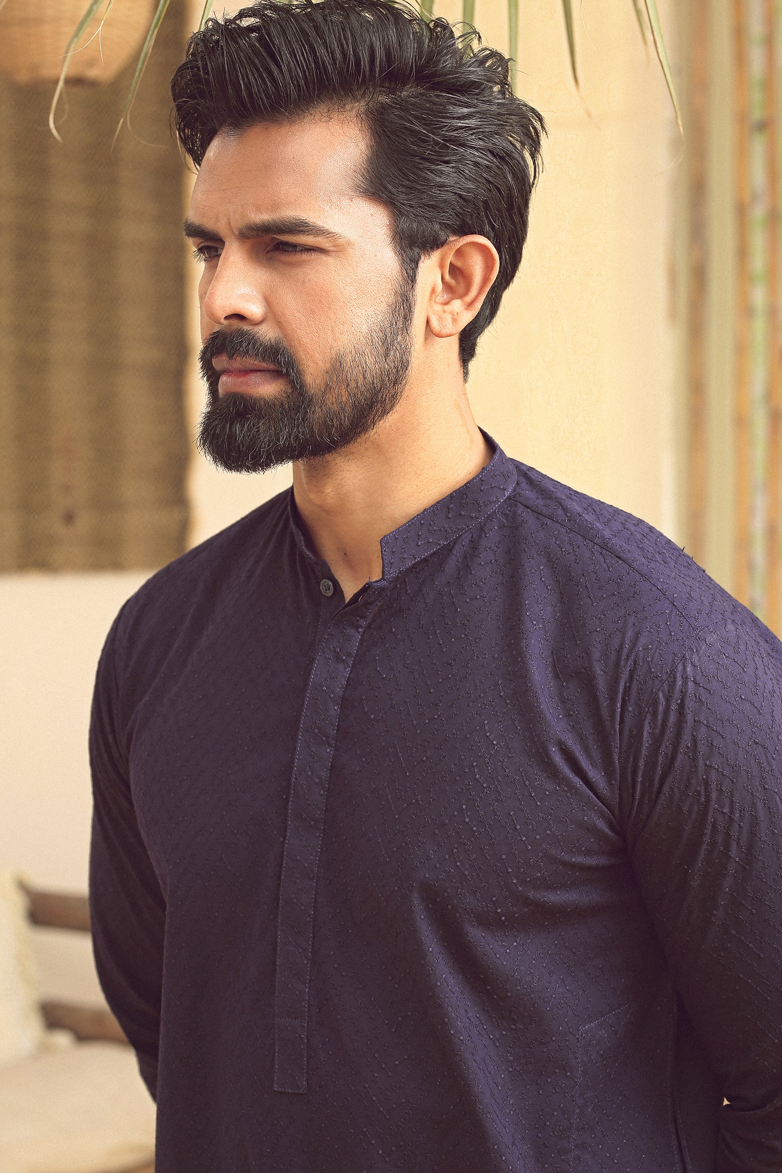 1PC STITCHED NAVY KURTA IST-82