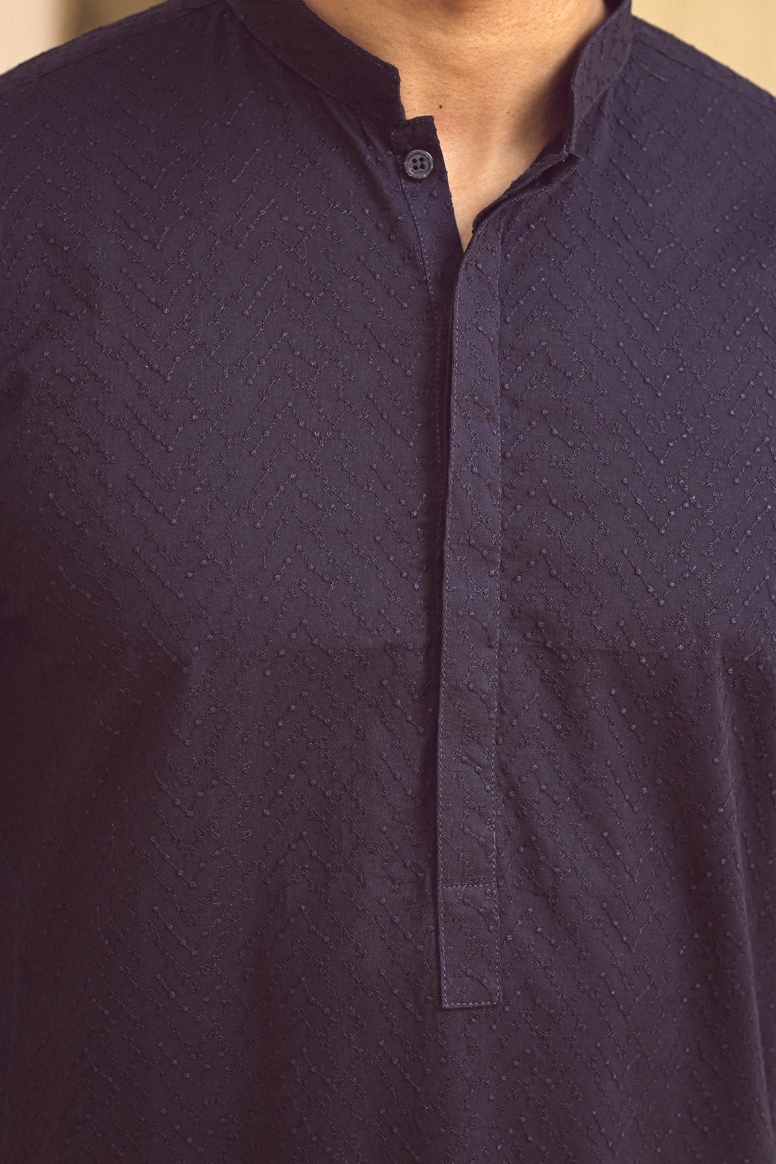 1PC STITCHED NAVY KURTA IST-82