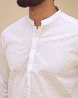 1PC STITCHED WHITE KURTA IST-70