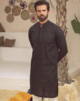 1PC STITCHED BLACK KURTA IST-81