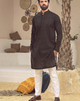 1PC STITCHED BLACK KURTA IST-81