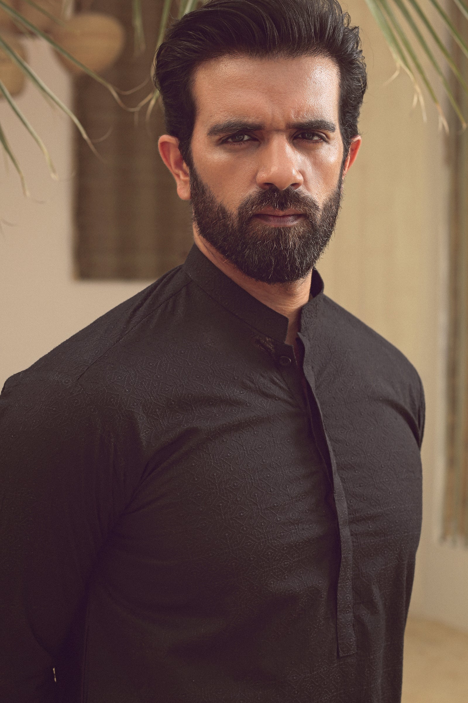 1PC STITCHED BLACK KURTA IST-81