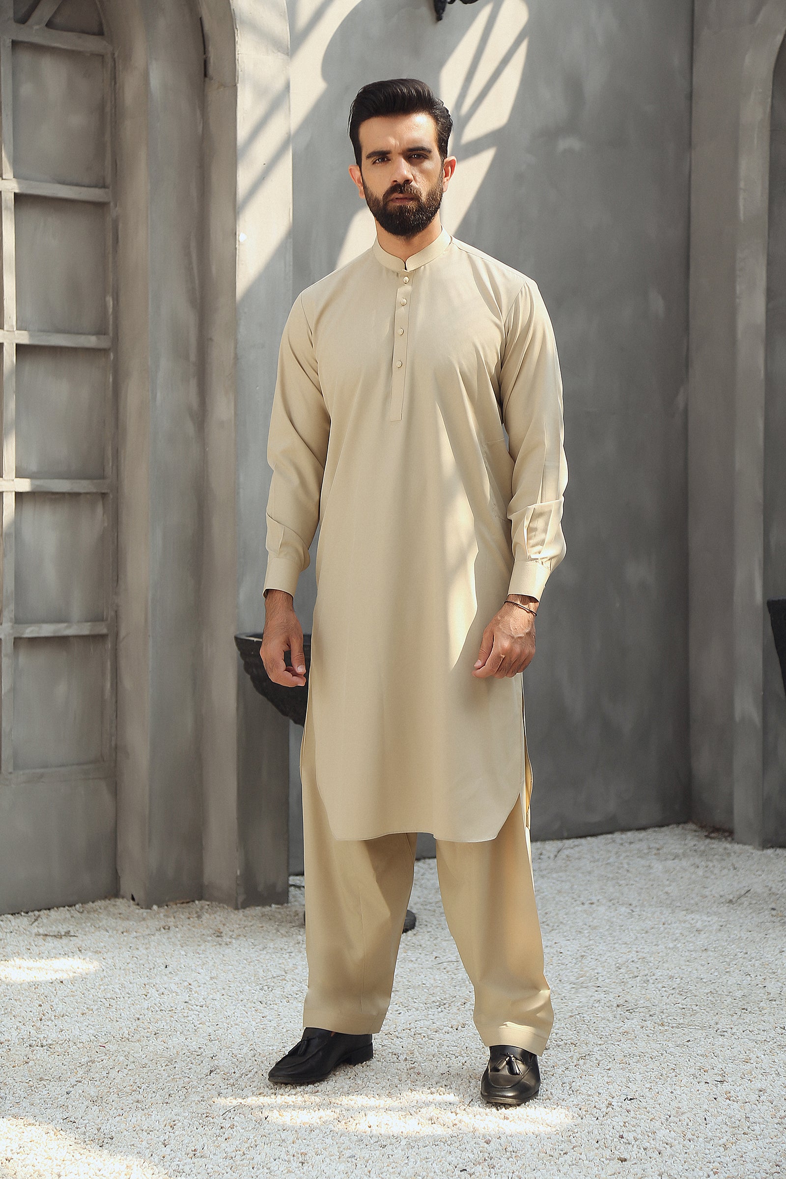 2PC  STITCHED-GLORY KHAKI IST-117