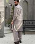 2PC STITCHED-NOVEL SMOKE GREY IST-50