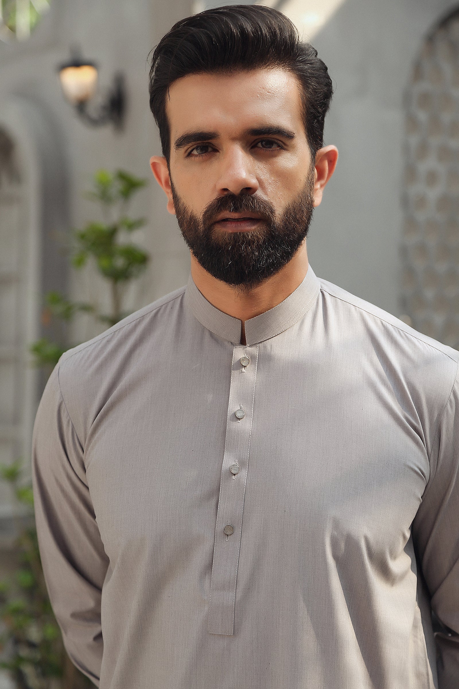 2PC  STITCHED-NOVEL SMOKE GREY IST-50