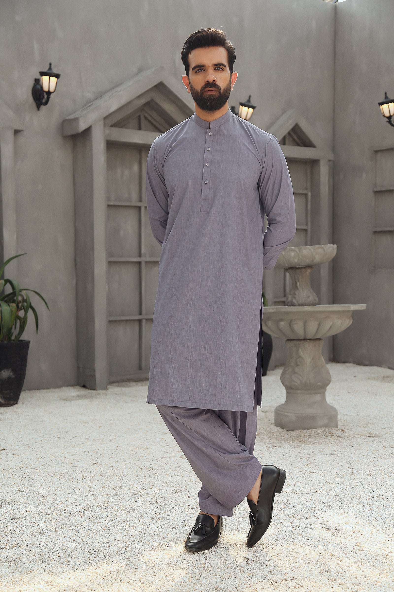 2PC  STITCHED-NOVEL DENIM IST-50