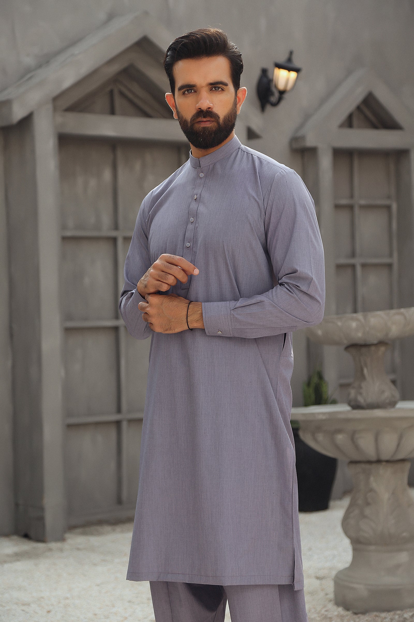 2PC  STITCHED-NOVEL DENIM IST-50