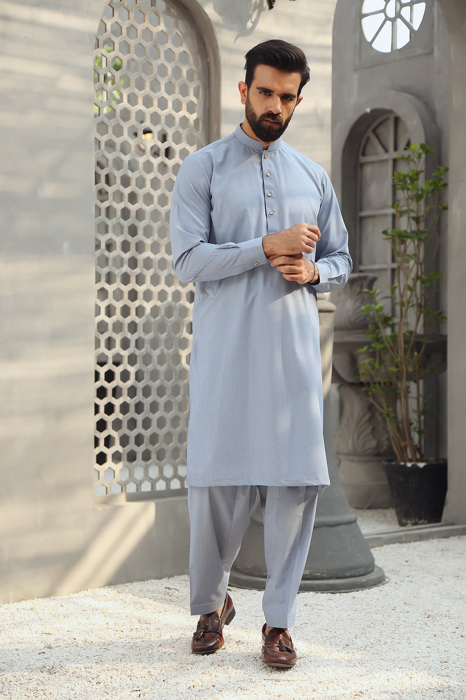 2PC  STITCHED-NOVEL INDIGO IST-50