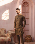 3PC STITCHED-EMIR DARK OLIVE IST-07