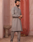 3PC STITCHED-EMIR MID GREY IST-07