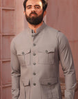 3PC STITCHED-EMIR MID GREY IST-07