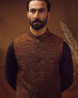WAISTCOAT-KHADDAR MULTI COLOR IST-62