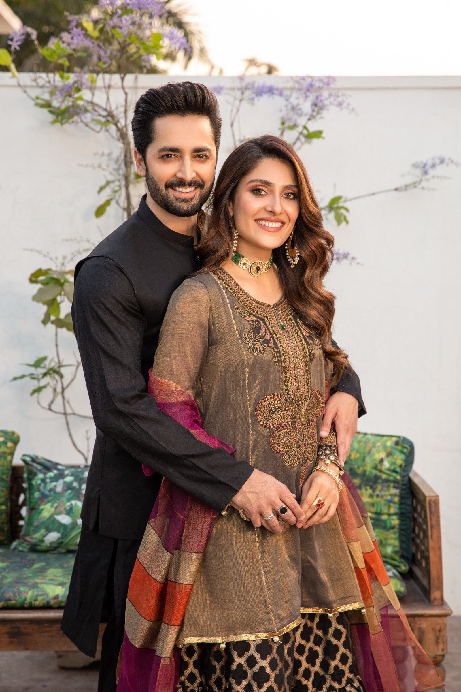 1PC STITCHED-JET BLACK KURTA IST-24