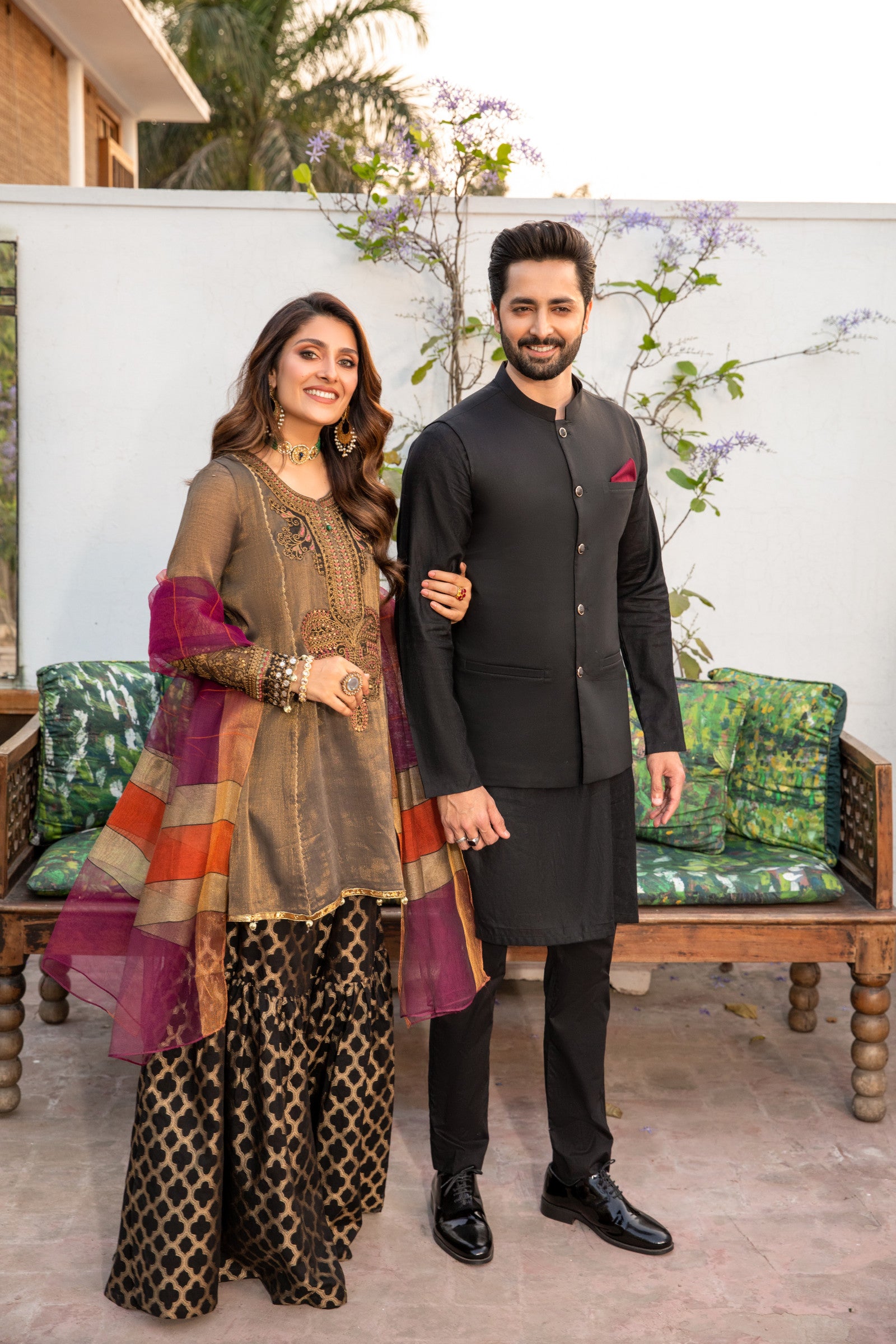 1PC STITCHED-JET BLACK KURTA IST-24