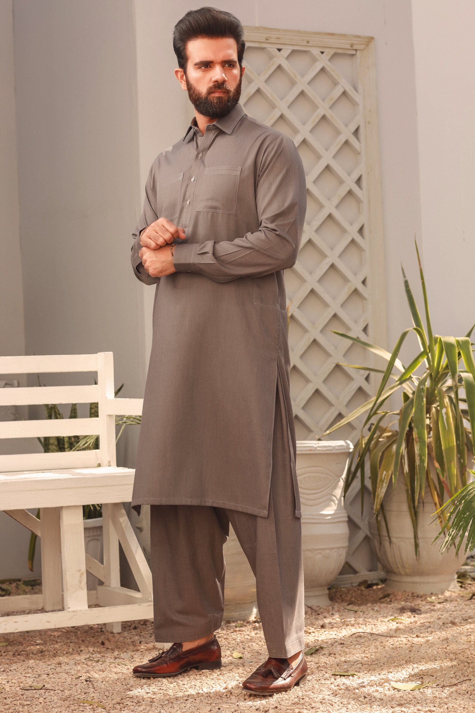 2PC STITCHED-JASHN GREYPHITE IST-01