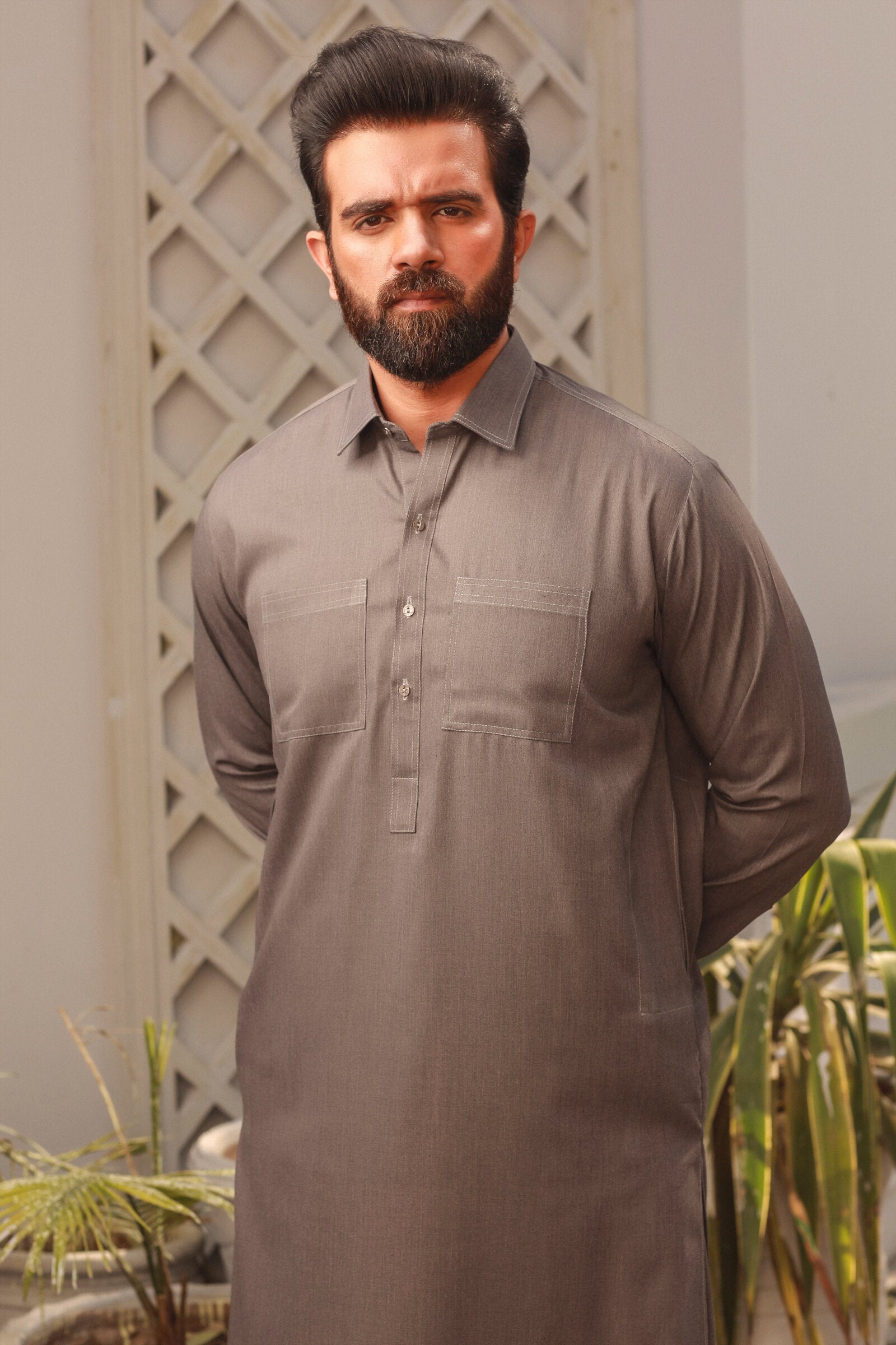 2PC STITCHED-JASHN GREYPHITE IST-01