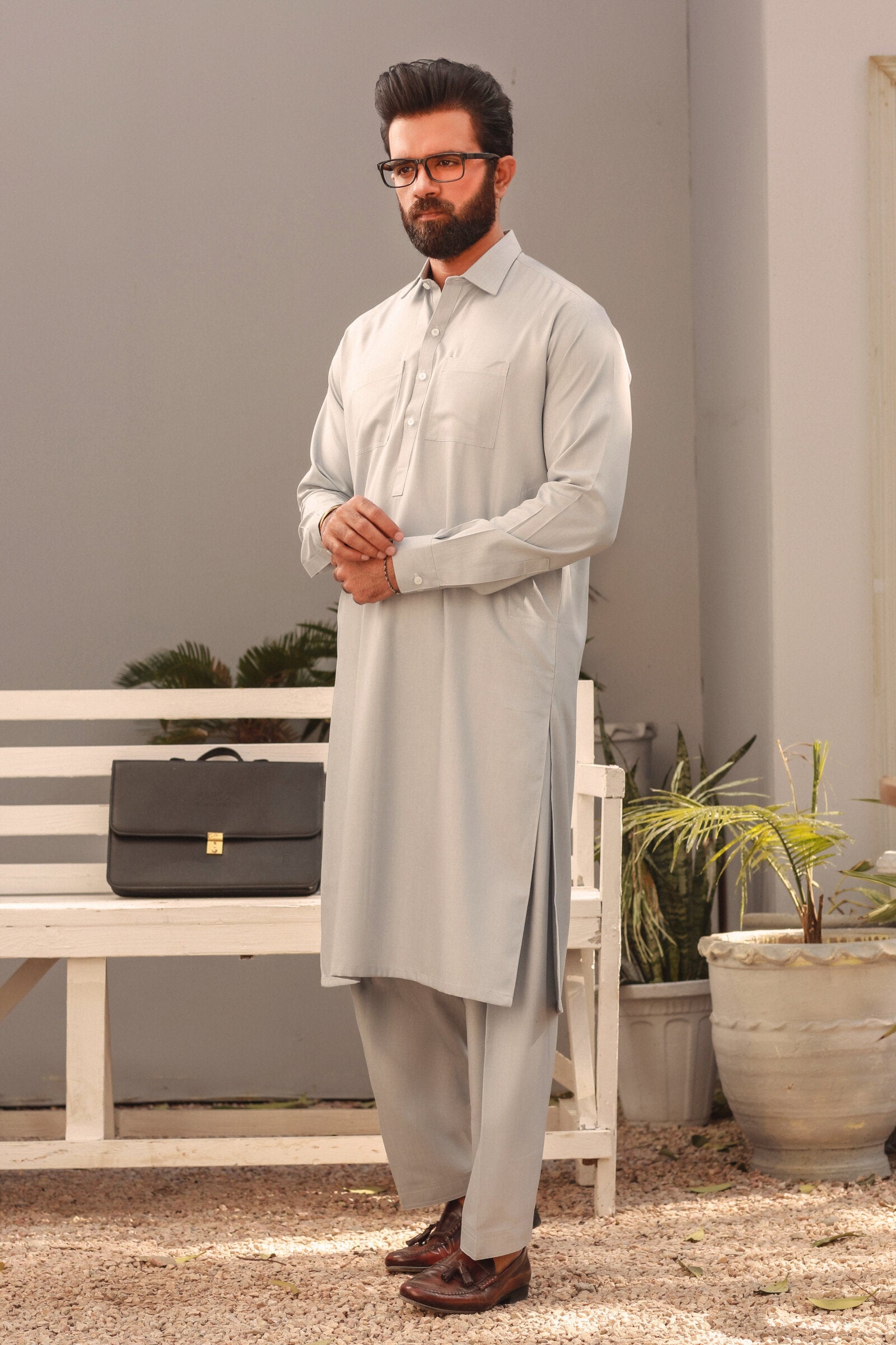 2PC STITCHED-JASHN LIGHT BLUE IST-01