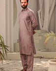 2PC STITCHED-JASHN PLUM IST-01